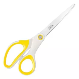 Olló, irodai, 20,5 cm, LEITZ "Wow Titán", sárga