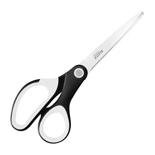 Olló, irodai, 20,5 cm, LEITZ "Wow Titán", fekete