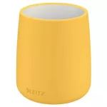Írószertartó, kerámia, LEITZ "Cosy", melegsárga