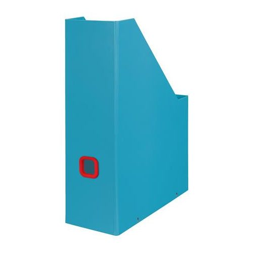 Iratpapucs, PP/karton, 95mm, LEITZ "Cosy Click&Store", nyugodtkék