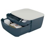 Irattároló, műanyag, 2 fiókos, LEITZ "Cosy", bársonyszürke