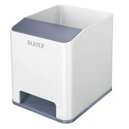   Írószertartó, kettős színhatású, LEITZ "Wow", fehér