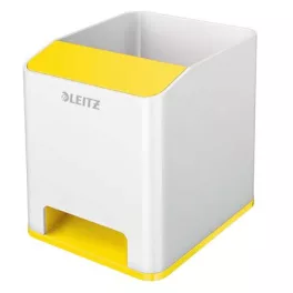   Írószertartó, kettős színhatású, LEITZ "Wow", sárga