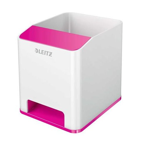 Írószertartó, kettős színhatású, LEITZ "Wow", rózsaszín