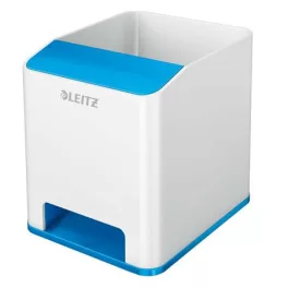   Írószertartó, kettős színhatású, LEITZ "Wow", kék