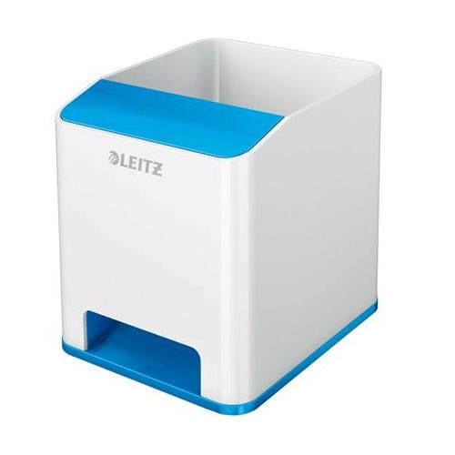 Írószertartó, kettős színhatású, LEITZ "Wow", kék