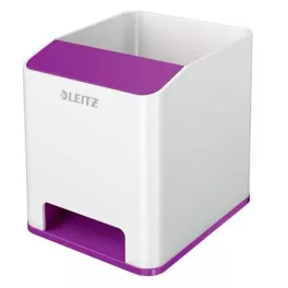   Írószertartó, kettős színhatású, LEITZ "Wow", lila