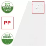 Genotherm, "L", A4, 85 mikron, narancsos felület, ESSELTE "Standard"