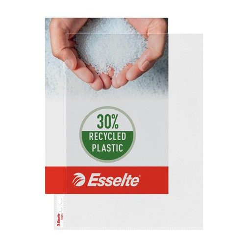 Genotherm, felül és a belső oldalon nyitott, lefűzhető, A4, 85 mikron, narancsos felület, ESSELTE