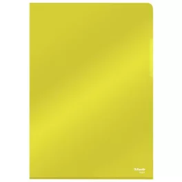   Genotherm, "L", A4, 150 mikron, víztiszta felület, ESSELTE "Luxus", sárga