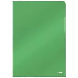   Genotherm, "L", A4, 150 mikron, víztiszta felület, ESSELTE "Luxus", zöld
