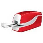 Tűzőgép, elektromos, No.10, 10 lap, LEITZ "Wow", piros