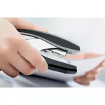 Tűzőgép, 26/6, 30 lap, LEITZ "Nexxt Softpress", fekete