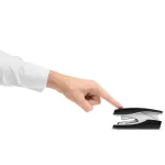 Tűzőgép, 26/6, 30 lap, LEITZ "Nexxt Softpress", fekete