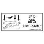 Tűzőgép, 26/6, 30 lap, LEITZ "Nexxt Softpress", fekete