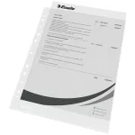 Genotherm, lefűzhető, A4, 43 mikron, narancsos felület, ESSELTE "Standard"