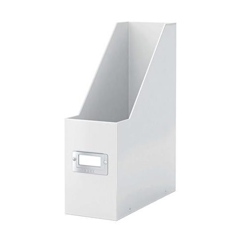 Iratpapucs, PP/karton, 95 mm, LEITZ "Click&Store", fehér
