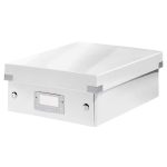 Doboz, rendszerező, S méret, LEITZ "Click&Store", fehér