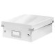 Doboz, rendszerező, S méret, LEITZ "Click&Store", fehér
