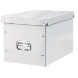 Doboz, L méret, LEITZ "Click&Store", fehér