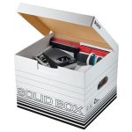 Archiválódoboz, M méret, LEITZ "Solid", fehér