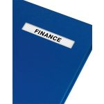 Aláírókönyv, A4, 20 részes, karton, ESSELTE, kék