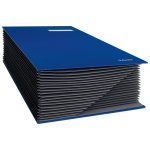 Aláírókönyv, A4, 20 részes, karton, ESSELTE, kék