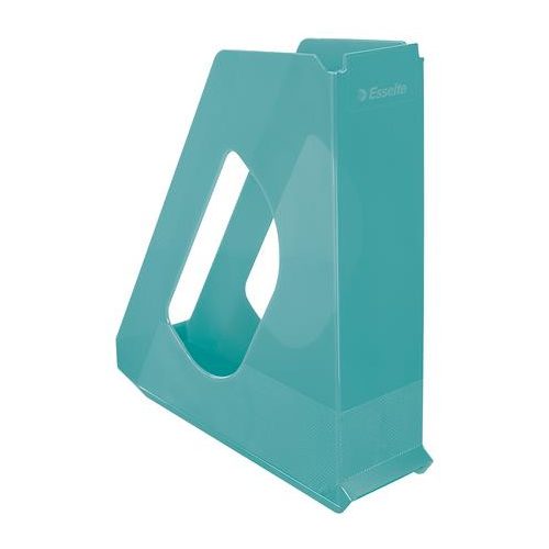 Iratpapucs, műanyag, 68 mm, ESSELTE "Colour'Breeze", kék