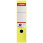Iratrendező, 75 mm, A4, Co2-semleges, élvédő sínnel, ESSELTE "No.1", sárga