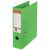 Iratrendező, 75 mm, A4, Co2-semleges, élvédő sínnel, ESSELTE "No.1", zöld