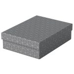 Tároló- és ajándékdoboz, ESSELTE "Home", szürke