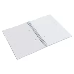 Spirálfüzet, A5, kockás, 80 lap, ESSELTE "Colour'Breeze", korall