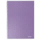 Spirálfüzet, A5, kockás, 80 lap, ESSELTE "Colour'Breeze", levendula