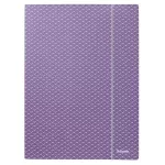 Gumis mappa, karton, A4, ESSELTE "Colour'Breeze", levendula