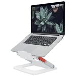 Laptop állvány, állítható, LEITZ "Ergo", fehér