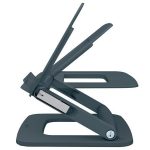 Laptop állvány, állítható, LEITZ "Ergo", szürke