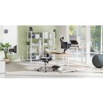 Lábtámasz, állítható, LEITZ "Ergo", világosszürke