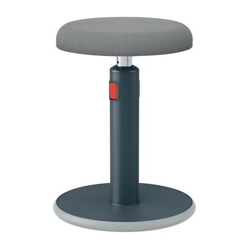 Ülő/álló szék, ergonomikus, LEITZ "Ergo Cosy Active", bársonyszürke