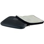 Ülőpárna, ergonómiai, szövetborítású, LEITZ "Ergo", világosszürke