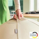 Ülőlabda, nehezékkel, 55cm, LEITZ "Ergo Active", világosszürke