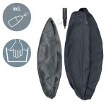 Ülőlabda, nehezékkel, 55cm, LEITZ "Ergo Active", sötétszürke