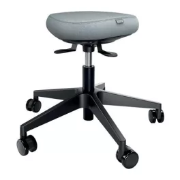   Munkaszék, görgős, ergonomikus, LEITZ "Ergo Comfort Active", világosszürke