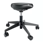 Munkaszék, görgős, ergonomikus, LEITZ "Ergo Comfort", sötétszürke