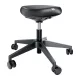 Munkaszék, görgős, ergonomikus, LEITZ "Ergo Comfort", sötétszürke