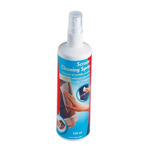 Tisztítófolyadék, képernyőhöz, pumpás, 250 ml, ESSELTE