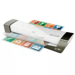 Laminálógép, A4, 80-125 mikron, LEITZ "iLam Office", ezüst