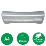 Laminálógép, A4, 80-125 mikron, LEITZ "iLam Home Office", szürke
