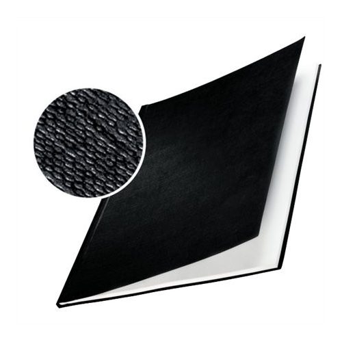 Könyvkötőborító, 3,5 mm, 15-35 lap, A4, LEITZ "ImpressBind", fekete