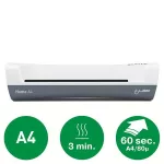 Lamináló készlet, A4, 80-125 mikron, LEITZ "iLam Home 4-in-1", fehér