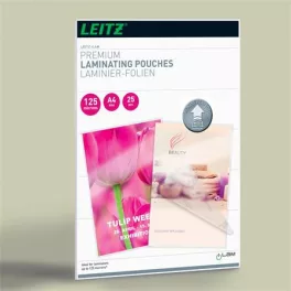   Meleglamináló-fólia, 125 mikron, A4, fényes, UDT technológiával, LEITZ "iLam"